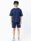 Men's Premium Oversized Cotton T-Shirt & Shorts Set
