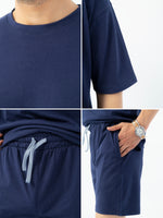 Men's Premium Oversized Cotton T-Shirt & Shorts Set
