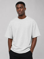 Unisex Basic Relaxed Drop Shoulder T-Shirt