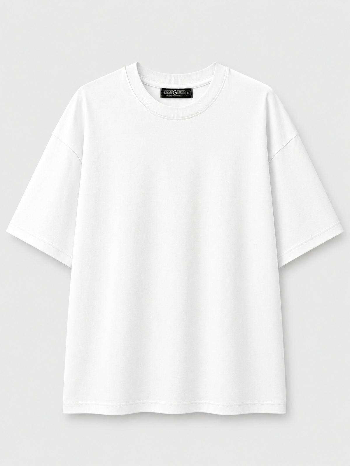 Unisex Basic Relaxed Drop Shoulder T-Shirt
