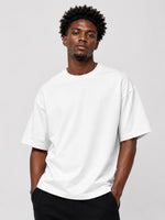 Unisex Basic Relaxed Drop Shoulder T-Shirt