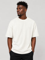 Unisex Basic Relaxed Drop Shoulder T-Shirt