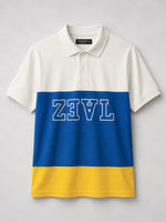 Men's Classic Three-Tone Piqué Polo Shirt