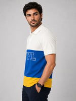 Men's Classic Three-Tone Piqué Polo Shirt