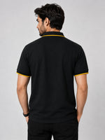 HG Signature Emb. Tipping Collar Polo Shirt