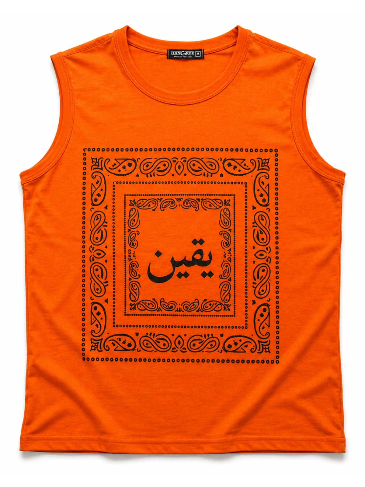 Men's Bandana Graphic Sleeveless Tank Top