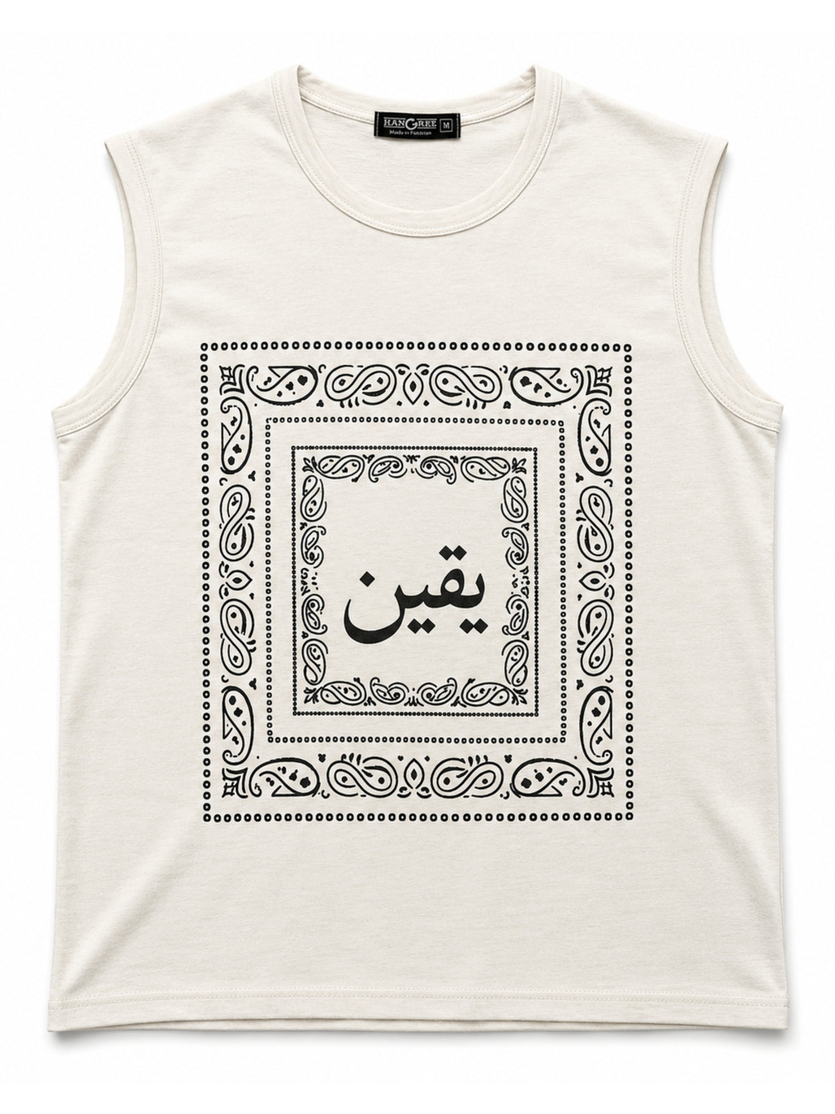 Men's Bandana Graphic Sleeveless Tank Top