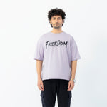 Unisex Freedom Eagle Graphic Drop Shoulder T-Shirt
