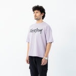 Unisex Freedom Eagle Graphic Drop Shoulder T-Shirt
