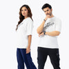 Unisex Venturous Bird Graphic Oversized Drop T-Shirt