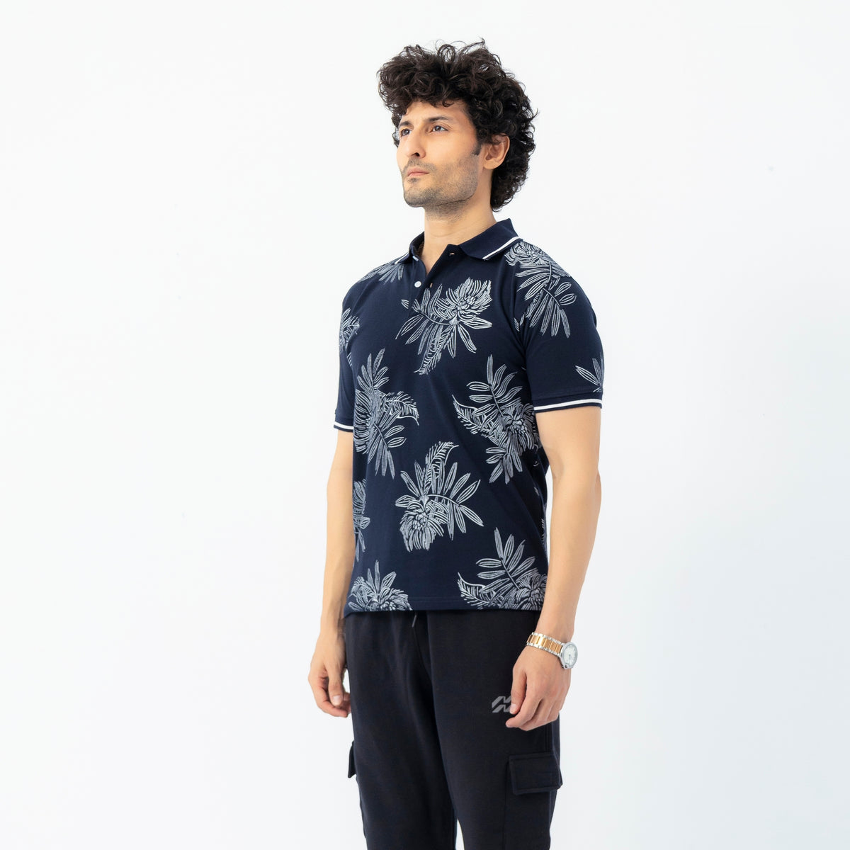 Men's Exclusive All Over Printed Polo Shirt