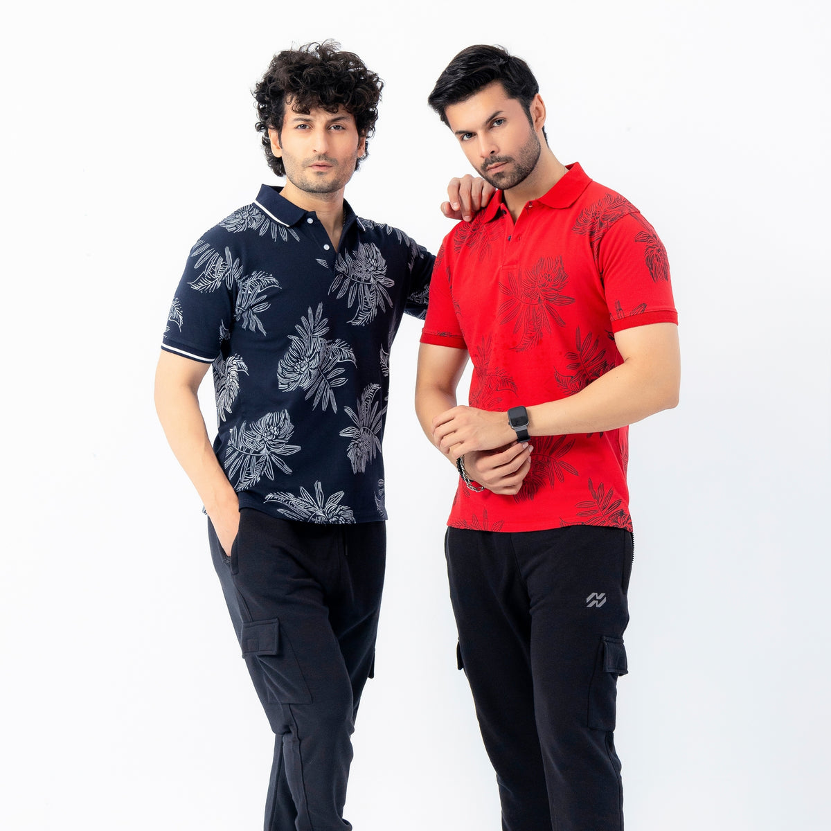 Men's Exclusive All Over Printed Polo Shirt
