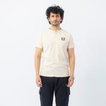 Men's Signature Emb. Henley Tee Shirt - Skin