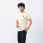 Men's Signature Emb. Henley Tee Shirt - Skin