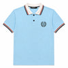 Mens’ Signature Embroidered Contrast Collar Polo Shirt